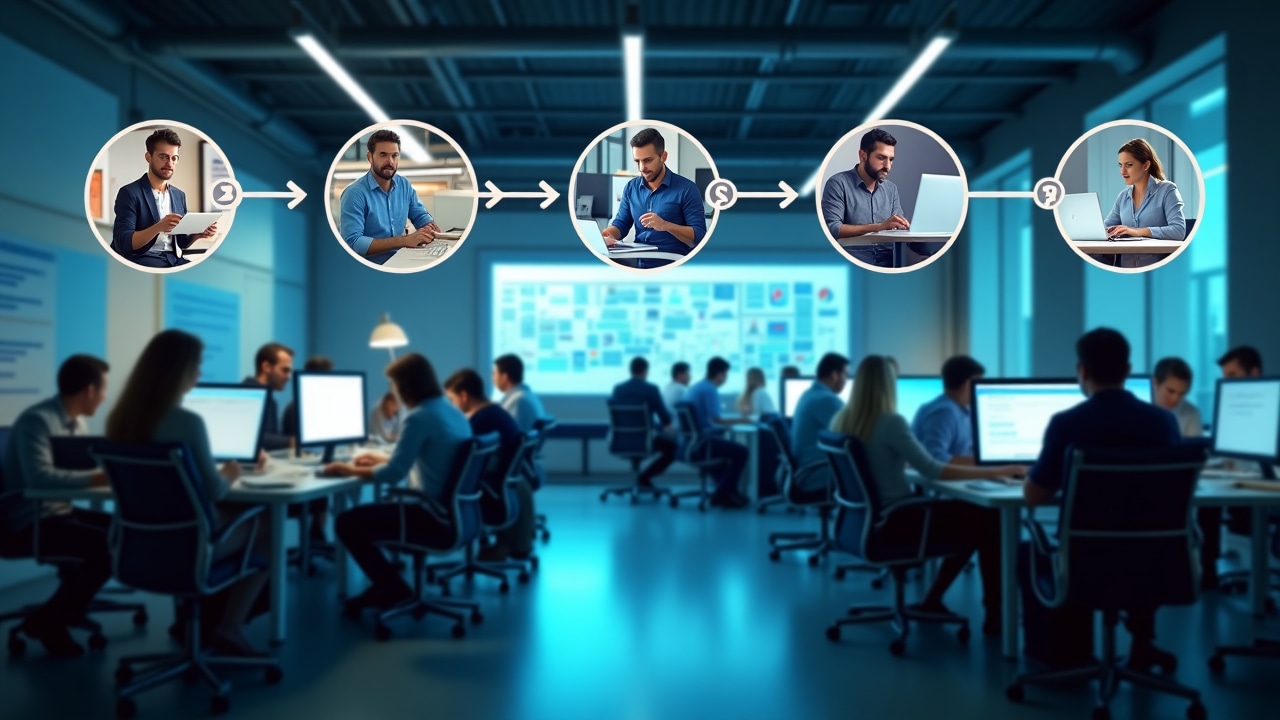 Процесс работы системы Visionfusion